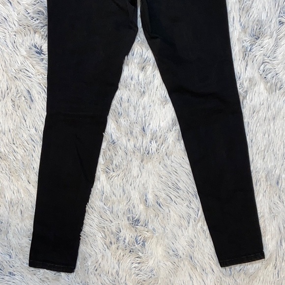 Mossimo Black Mid-Rise Skinny Jeans Stretch 0/S - Picture 3 of 8